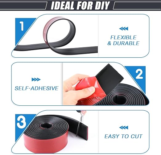Adhesive Rubber Strips Neoprene Sheets, Rolls & Strips - Image 3