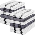 HOMEXCEL Microfiber Cleaning Cloth, Kitchen Towels 12 Pack, Lint Free, by HOMEXCEL