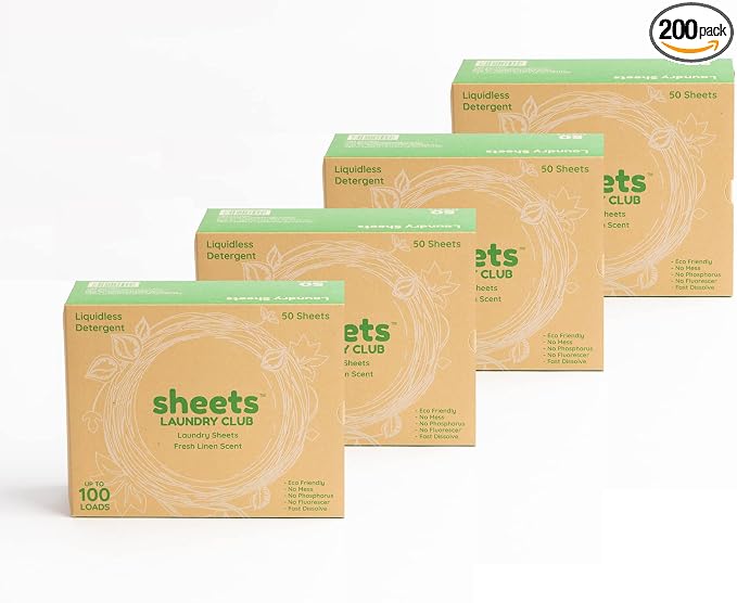 Sheets Laundry Club Laundry Detergent Sheets, 400 Loads by SheetsLaundryClub