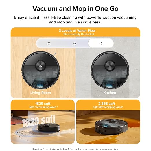 roborock Q7 M5+ Robot Vacuum and Mop, Upgraded from Q5 Max+, 7 Weeks - Image 5