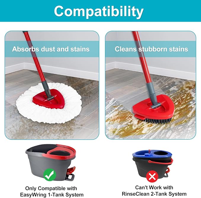Spin Mop Replace Head, Mop Handle Replacement - Image 4