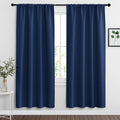 RYB HOME Curtains for Bedroom 72 inches Long, W 34 x L 72, 2 Panels by RYBHOME