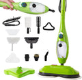 H2O X5 Dual Buff Steam Mop, 8 in 1 Handheld Steam Cleaner by H2O