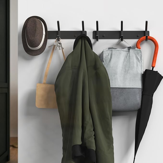 VAEHOLD 2PACK Coat Hooks Wall Hook - Image 6