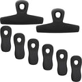 COOK WITH COLOR Bag Clips, Heavy Duty Chip Clip and Refrigerator Magnet Clips by COOKWITHCOLOR