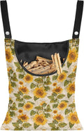 Sunflower Clothespin Organizer Bag by CREAMIC