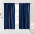 RYB HOME Blackout Curtains for Living Room, Back Tab & Rod Pocket Top by RYBHOME