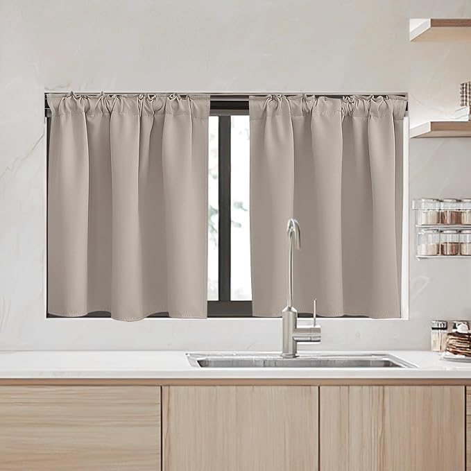 RYB HOME Small Window Curtains - Image 2