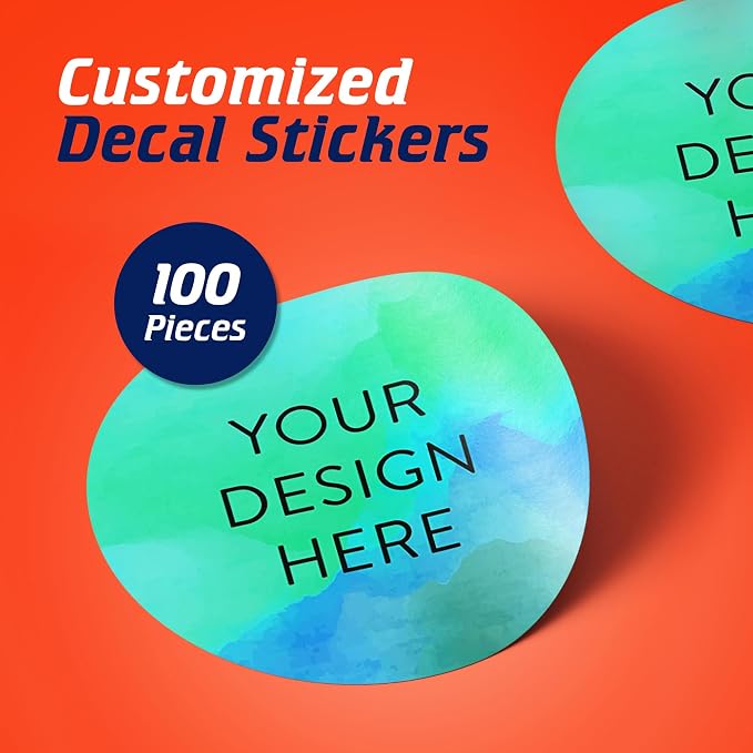 100 Custom Vinyl Stickers - Image 2