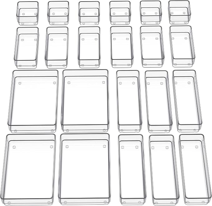 SMARTAKE 22-Piece Drawer Organizer by SMARTAKE