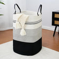 danpinera 100L Nursery Hamper, Tall Woven Laundry Basket by danpinera