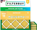 Filterbuy 19x19x1 Air Filter MERV 11 Allergen Defense Replacement, by Filterbuy