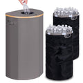 efluky Recycling Bin for Kitchen 100L, 26 Gallon Recycle Bins for Indoor by efluky