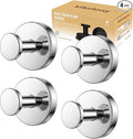 4 Pcs Suction Cup Hooks for Shower，Removable Hooks，Towel Hook，Suction Hook for by Xikelooy
