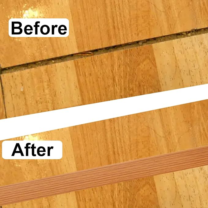 Floor/Door Flat Transition Strip & Self Adhesive Floor Vinyl Floor Edge Trim - Image 3