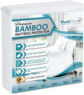 PlushDeluxe Premium Bamboo Mattress Protector – Full Size, Waterproof, & Ultra by PlushDeluxe