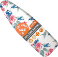 Extra Wide Ironing Board Cover and Pad, 18X49 Reflective Silicone Ironing Board by SUNKLOOF