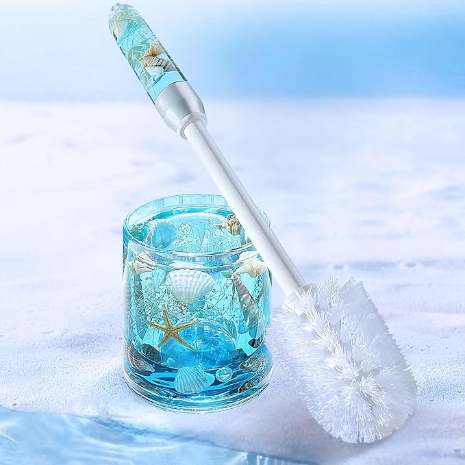 FONMY Toilet Brush and Holder Acrylic - Image 7