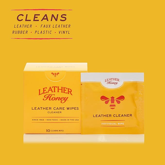 Leather Honey Conditioner Wipes - Image 4