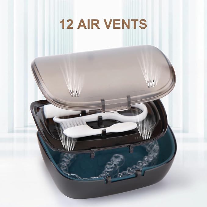 MURRI&MURRDI Retainer Case, Denture Bath Box - Image 2