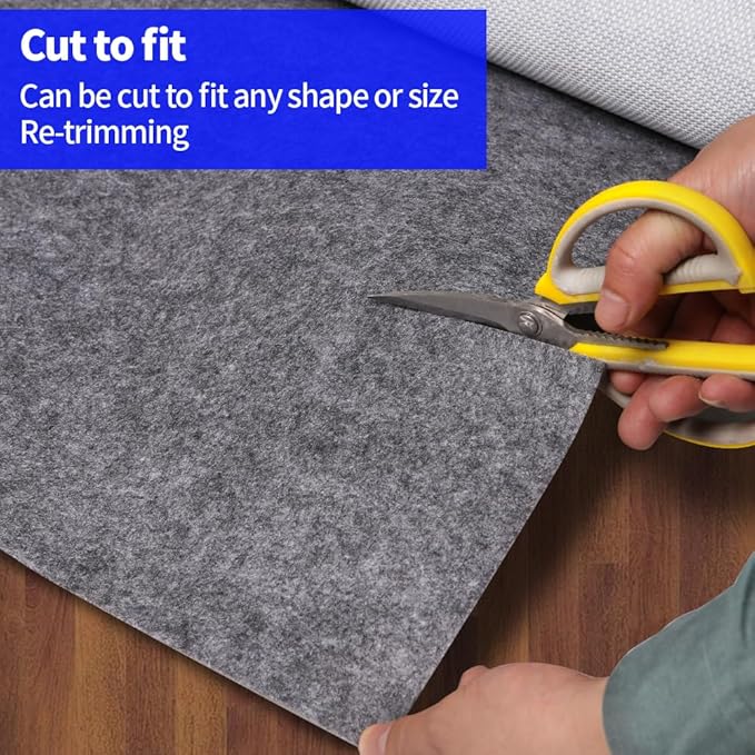 100% Waterproof Non-Slip Rug Pad 10x14 ft - Image 4