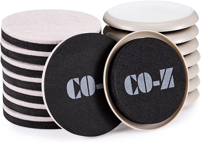 CO-Z Felt Furniture Sliders by CO-Z