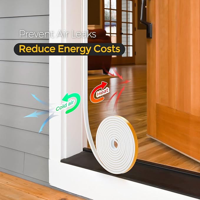 10 Feet Weather Stripping Door Seal, Window Insulation - Image 6