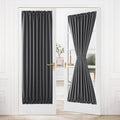 DWCN French Door Curtains – Rod Pocket Thermal Blackout Curtain by DWCN