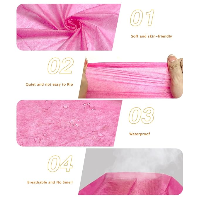 100Pcs Disposable Massage Table Sheets 31" x 71" Non-Woven Fabric Disposable - Image 2