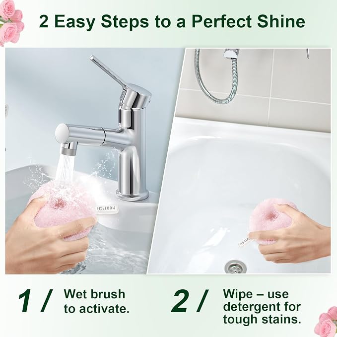 Hard Bristle Crevice Cleaning Brush & Non Scratch Soft Scrub Brush Set - Image 8