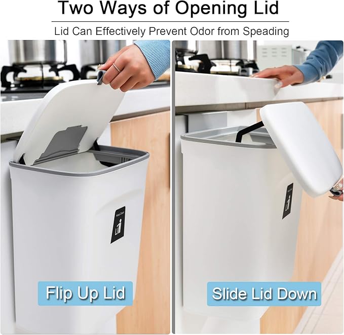 Tiyafuro 2.4 Gallon Kitchen Compost Bin - Image 3