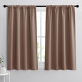 RYB HOME Curtains for Bedroom 63 inches Long, W 34 x L 63, 2 Panels by RYBHOME