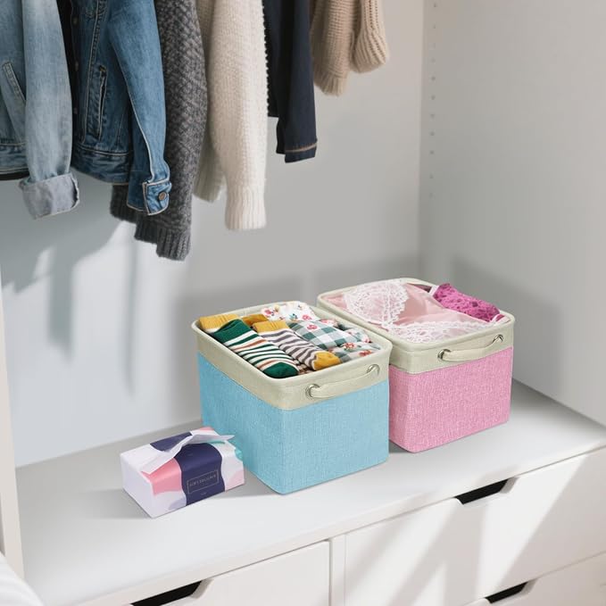 BALEINE 3 Pack Fabric Storage Bins - Image 3