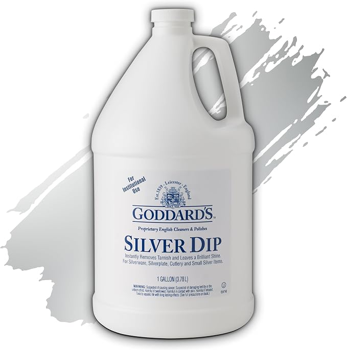 Goddard’s Silver Cleaner Dip – Silver Jewelry Cleaner Solution by GoddardsCleanersandPolishes