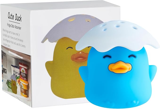 Duck Refrigerator Baking Soda Deodorizer Holder, Odor Absorber & Eliminator - Image 3