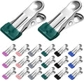 36 Pack Heavy Duty Clothes Pins, 2.17-Inch Stainless Steel Chip Clips, and Food by Unknown