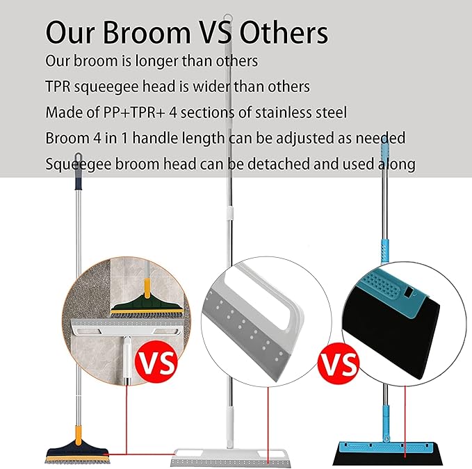 Multifunction Magic Broom, Silicone Floor Squeegee - Image 5