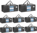 VENO 8 Pack Moving Bags Extra Large Storage Bags by Veno