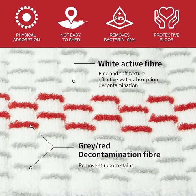 5 Pack Microfiber Mop Refills - Image 3
