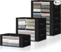 HomeHacks 6-Pack Clothes Organizer Storage Bags Foldable Storage Box by HomeHacks