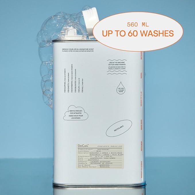 DedCool Liquid Laundry Dedtergent | Xtra Milk | Luxurious Fragrance Detergent | - Image 3