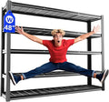 48" W Metal Garage Shelving 5 Tier Storage Shelves Heavy Duty 3030LBS by VDEVY