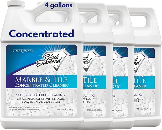 Black Diamond Stoneworks MARBLE & TILE FLOOR CLEANER. Great by BlackDiamondStoneworks