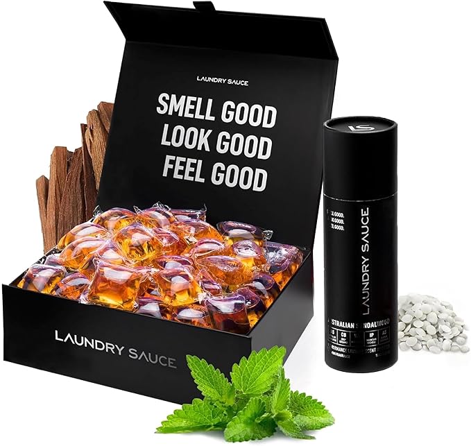 Laundry Sauce - Luxury Scented Laundry Detergent Pods & Scent Booster Bundle by LAUNDRYSAUCE