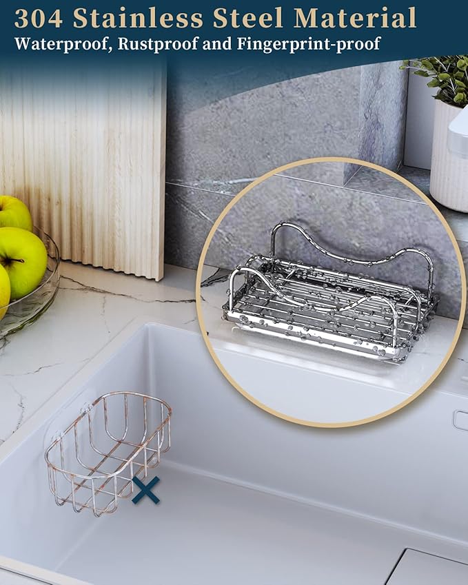 Consumest Sponge Holder for Kitchen Sink - Image 5
