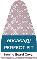 Encasa XO Ironing Board Cover and Pad 42"x14" by EncasaXO