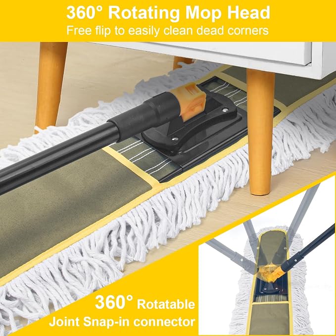 36" Commercial Dust Mops for Floor Cleaning - Image 3