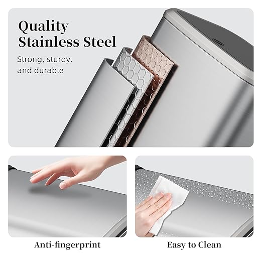2.1 Gallon Bathroom Trash Can - Image 5