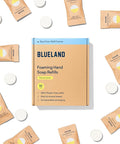 BLUELAND Foaming Hand Soap Refill Tablets, Perrine Lemon Scent, Eco Friendly by BLUELAND