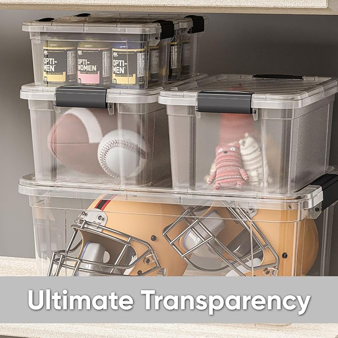 Superio Clear Storage Boxes - Image 7
